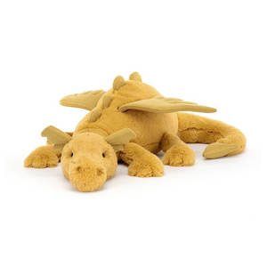 Jellycat Golden Dragon – Huge